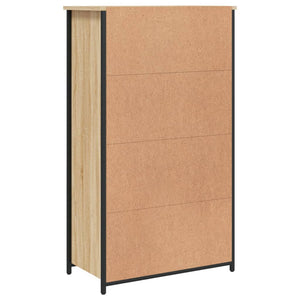 Credenza Rovere Sonoma 62x32x106,5 cm in Legno Multistrato 834206