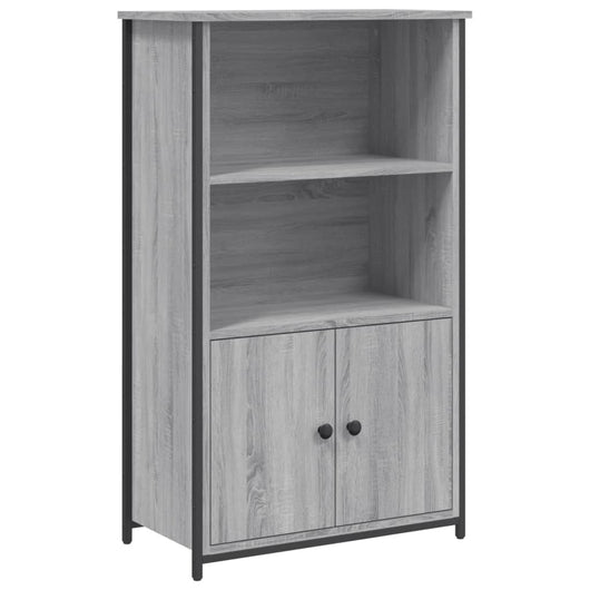 Credenza Grigio Sonoma 62x32x103,5 cm in Legno Multistrato 834218