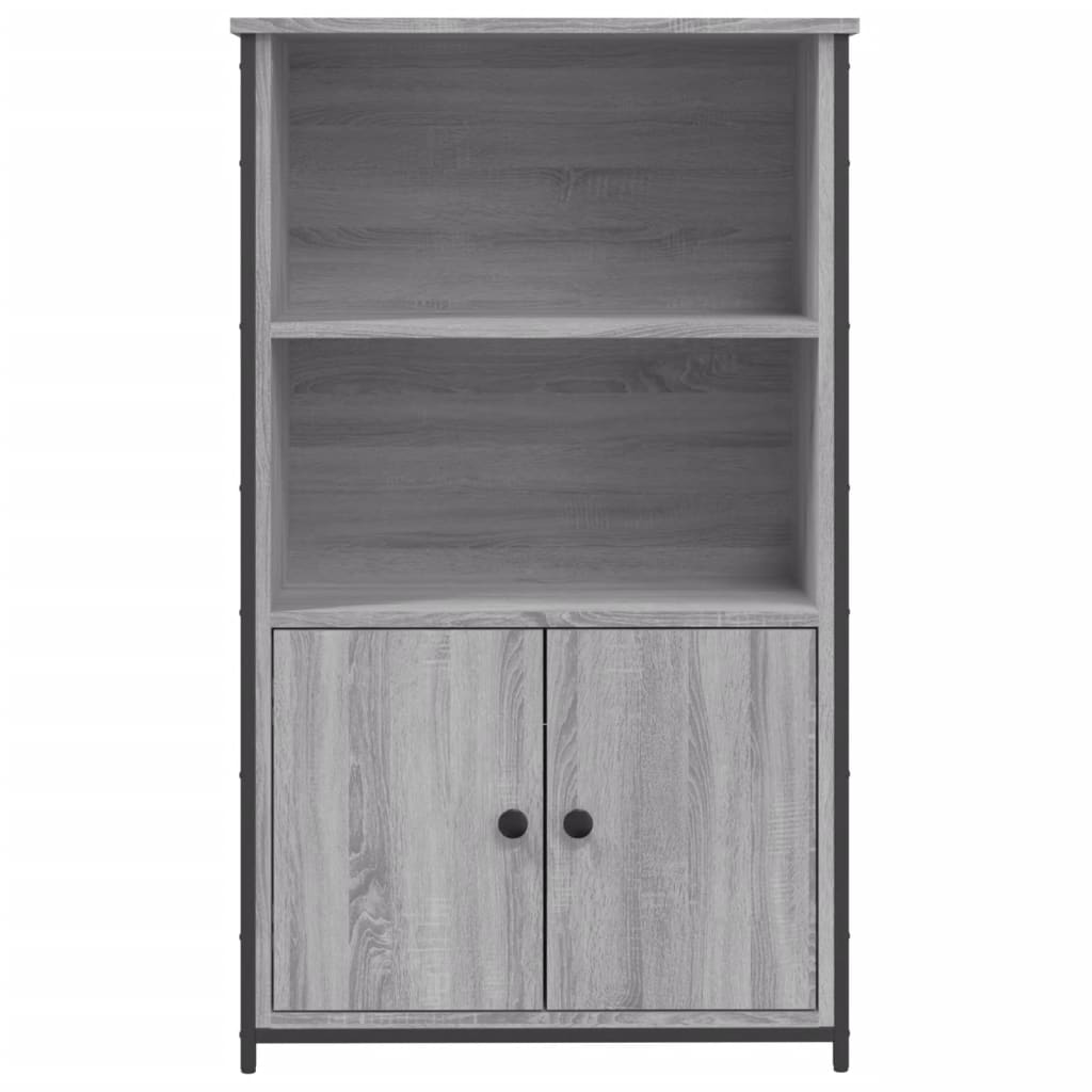 Credenza Grigio Sonoma 62x32x103,5 cm in Legno Multistrato 834218