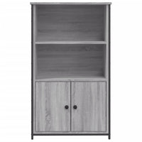 Credenza Grigio Sonoma 62x32x103,5 cm in Legno Multistrato 834218