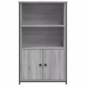 Credenza Grigio Sonoma 62x32x103,5 cm in Legno Multistrato 834218