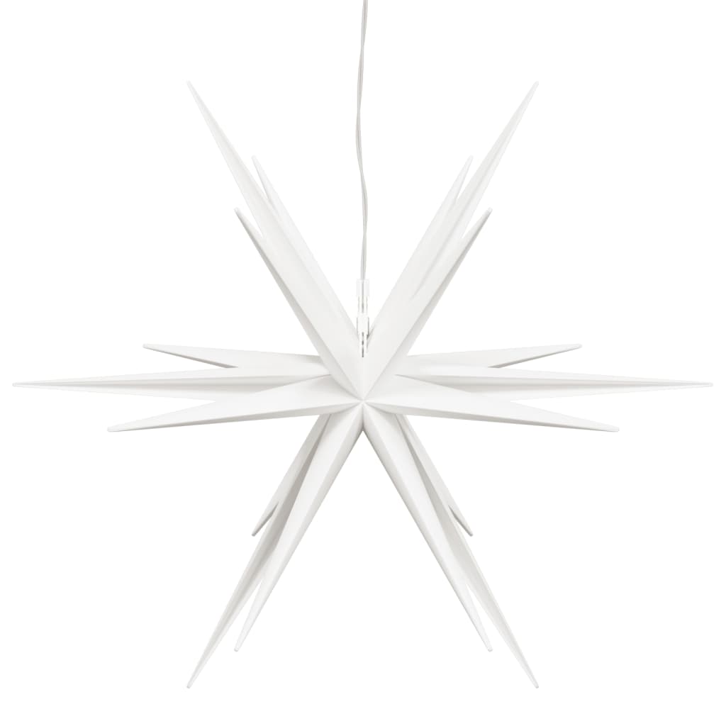 vidaXL Luce di Natale con LED Pieghevole Bianca 43 cm