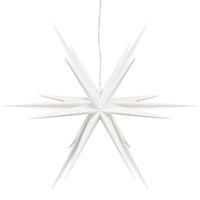 vidaXL Luce di Natale con LED Pieghevole Bianca 43 cm