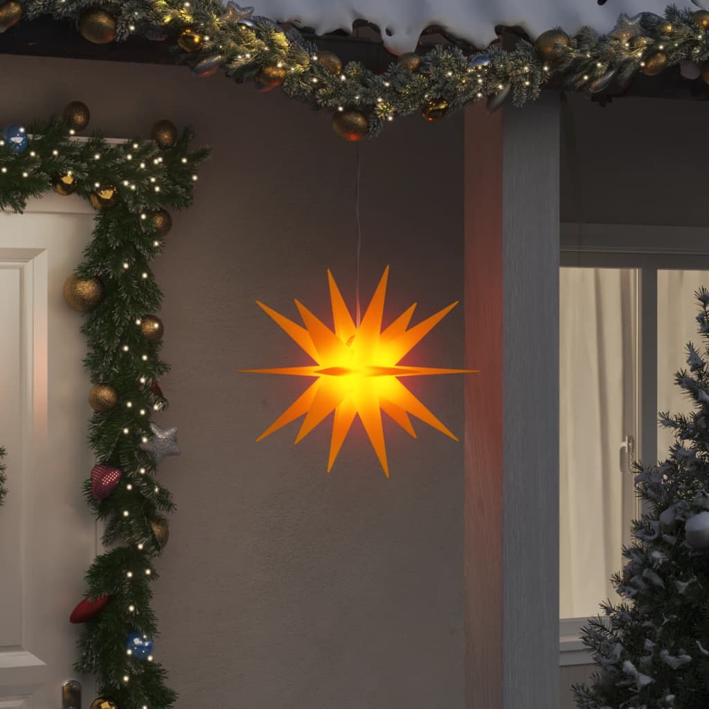 Luce di Natale con LED Pieghevole Gialla 43 cm 356186