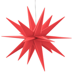 Luce di Natale con LED Pieghevole Rossa 57 cm 356187