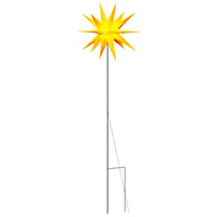 Luce di Natale con Picco Terra e LED-Luci decorative natalizie Pieghevole Gialla 57 cm