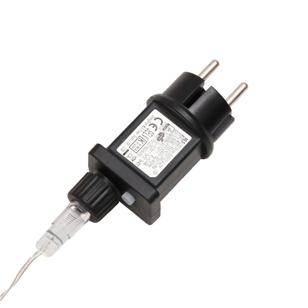 Luce di Natale con LED Pieghevole Bianca 100 cm