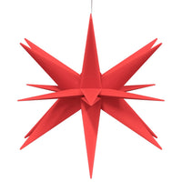 Luci di Natale con LED 3 pz Pieghevoli Rosse