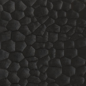 Credenza Nera 40x33x75 cm in Legno Massello di Mango 356842