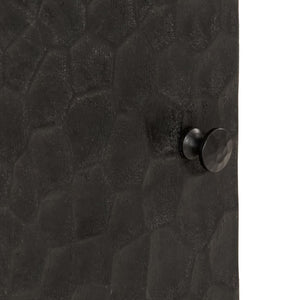 Credenza-Buffet-Armadio da cucina Nera 40x33x75 cm in Legno Massello di Mango 236879