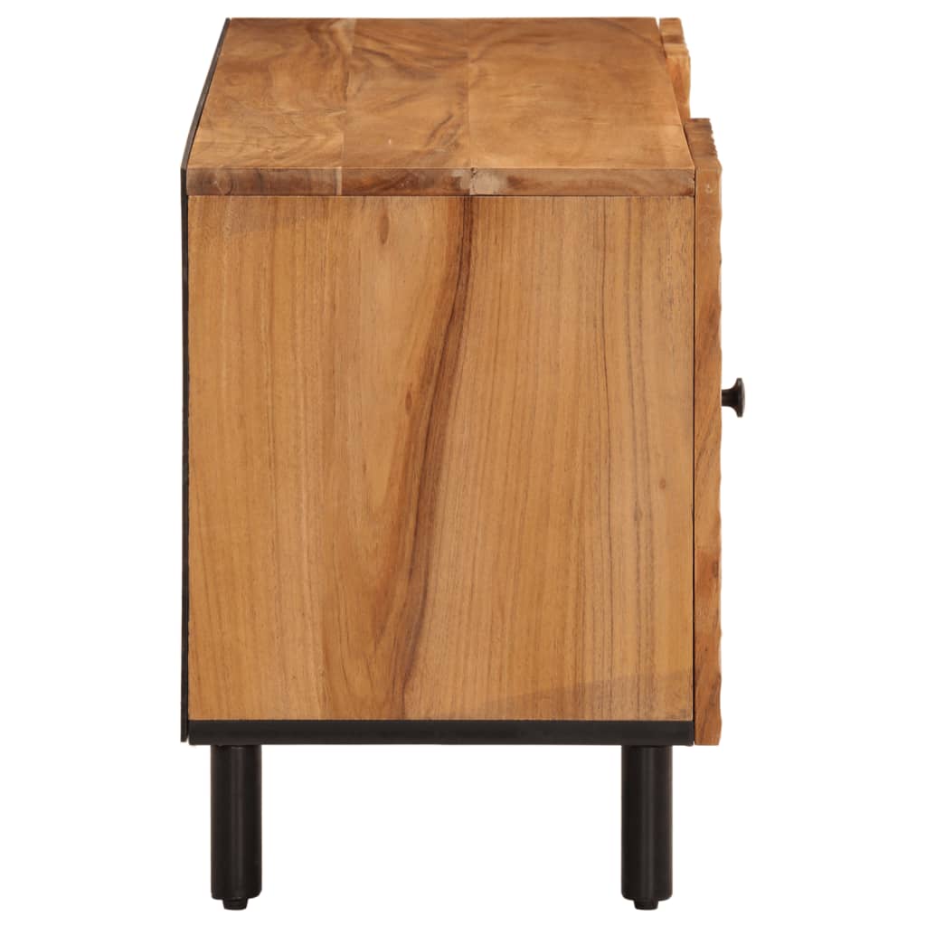 Mobile Porta TV-Mobile per TV-Credenza TV 105x33x46 cm in Legno Massello di Acacia 342073