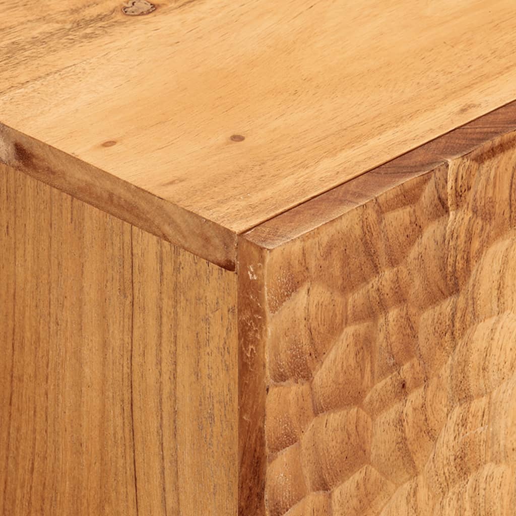 Mobile Porta TV-Mobile per TV-Credenza TV 105x33x46 cm in Legno Massello di Acacia 342073
