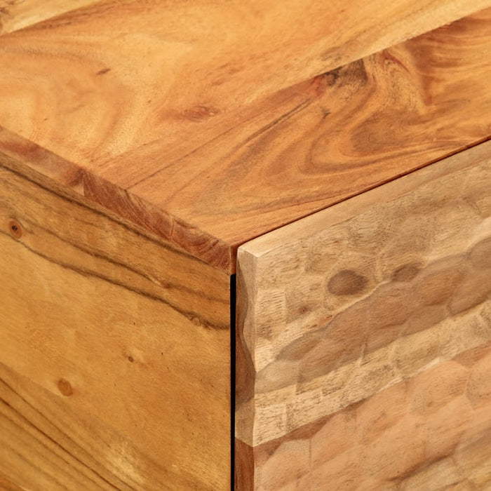 Tavolino 100x54x40 cm in Legno Massello di Acacia 356867