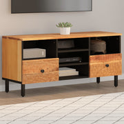 Mobile Porta TV-Mobile per TV-Credenza TV 100x33x46 cm in Legno Massello di Acacia 218832