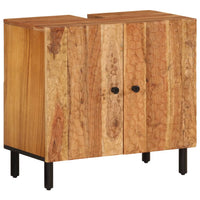 Mobile Lavabo da Bagno 62x33x58cm in Legno Massello di Acaciacod mxl 111443