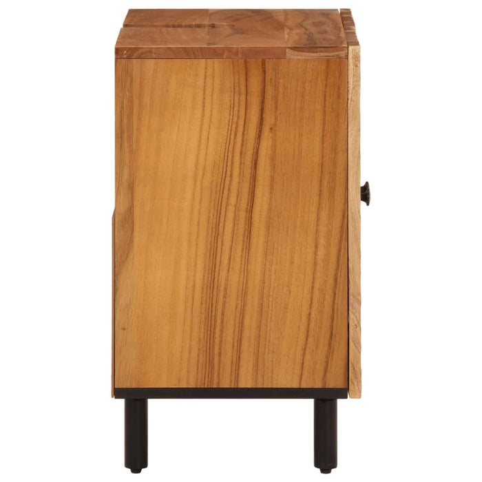 Mobile Lavabo da Bagno 62x33x58cm in Legno Massello di Acacia 356874