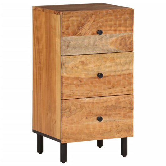 Credenza 40x33x75 cm in Legno Massello di Acacia 356878
