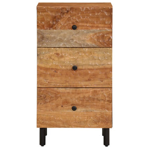 Credenza 40x33x75 cm in Legno Massello di Acacia 356878