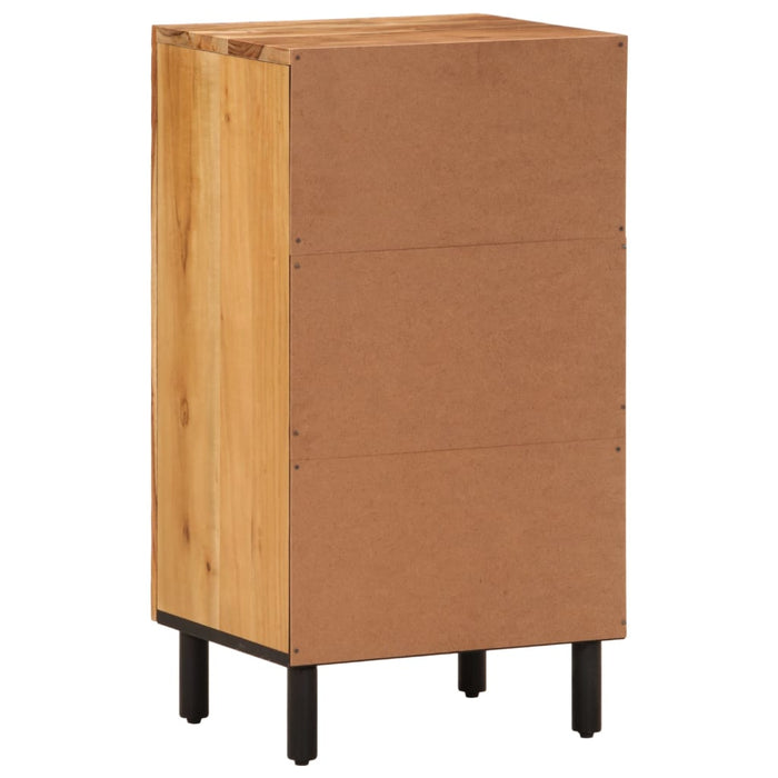 Credenza 40x33x75 cm in Legno Massello di Acacia 356879