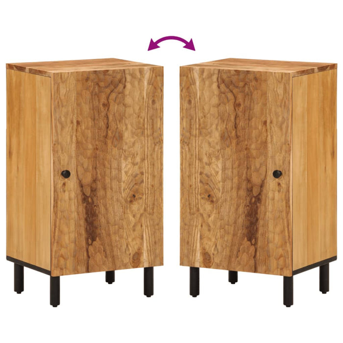 Credenza 40x33x75 cm in Legno Massello di Acacia 356879