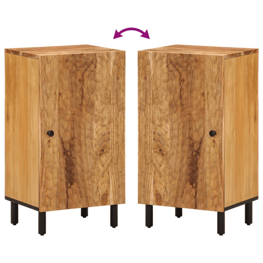 vidaXL Credenza 40x33x75 cm in Legno Massello di Acacia
