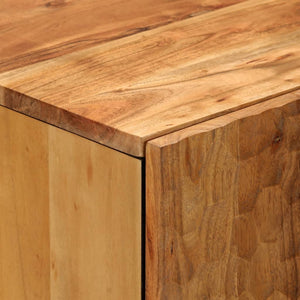 Credenza 40x33x75 cm in Legno Massello di Acacia 356879