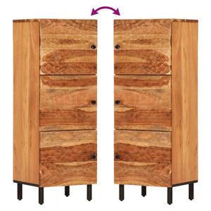 Credenza 40x33x110 cm in Legno Massello di Acacia 356884