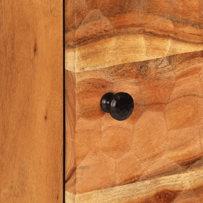 Credenza 40x33x110 cm in Legno Massello di Acacia 356884