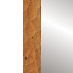 Specchio da bagno-Specchio per Bagno 50x70x2,5 cm Legno Massello di Acacia e Vetro