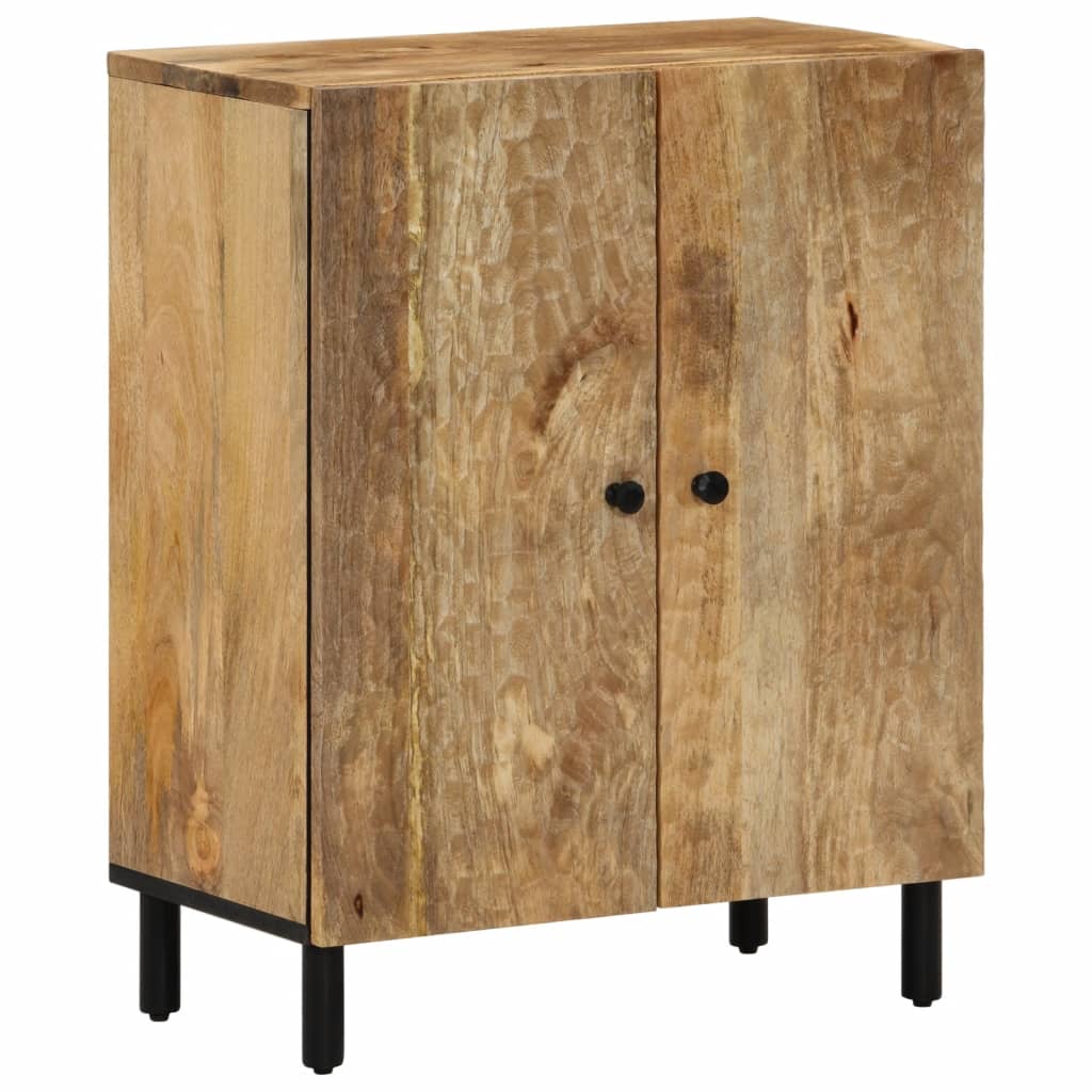 Credenza 60x33x75 cm in Legno Massello di Mango 356893