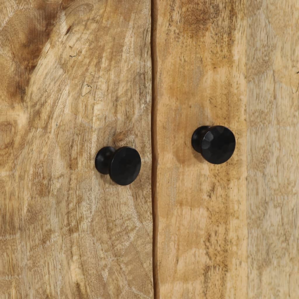 Credenza 60x33x75 cm in Legno Massello di Mango 356893