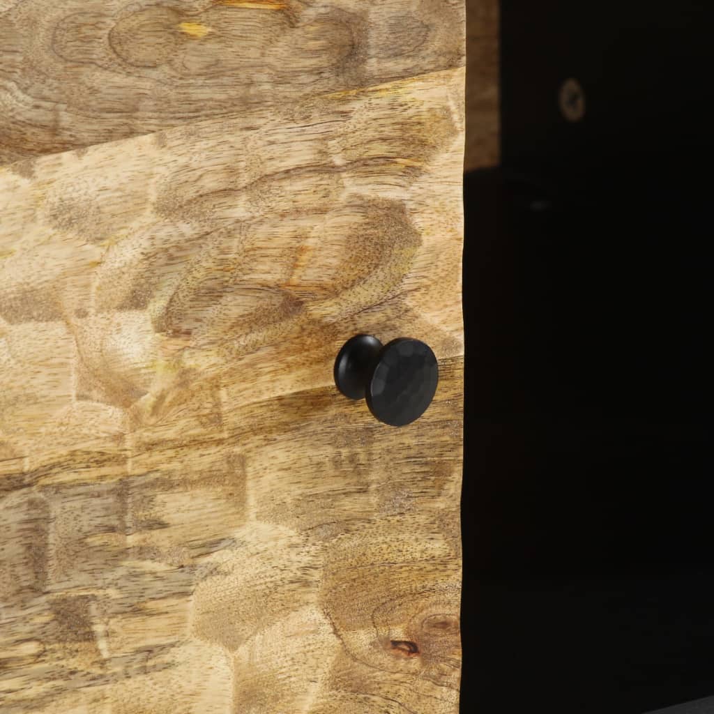 Tavolino da Salotto-Tavolino da soggiorno-Tavolo 80x50x40 cm Legno Massello di Mango 565945