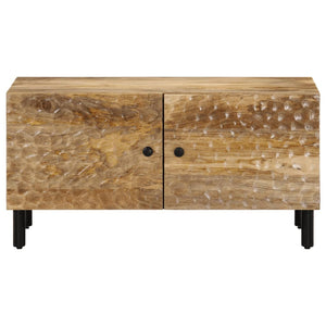 Tavolino da Salotto-Tavolino da soggiorno-Tavolo 80x50x40 cm Legno Massello di Mango 852853