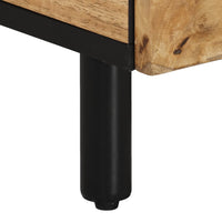 Tavolino da Salotto 80x54x40 cm in Legno Massello di Mango 356904