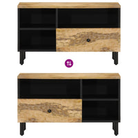 Mobile Porta TV 80x33x46 cm in Legno Massello di Mango 356908