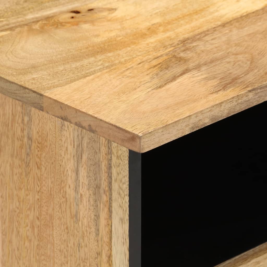 Mobile Porta TV-Mobile per TV-Credenza TV 100x33x46 cm in Legno Massello di Mango 687650