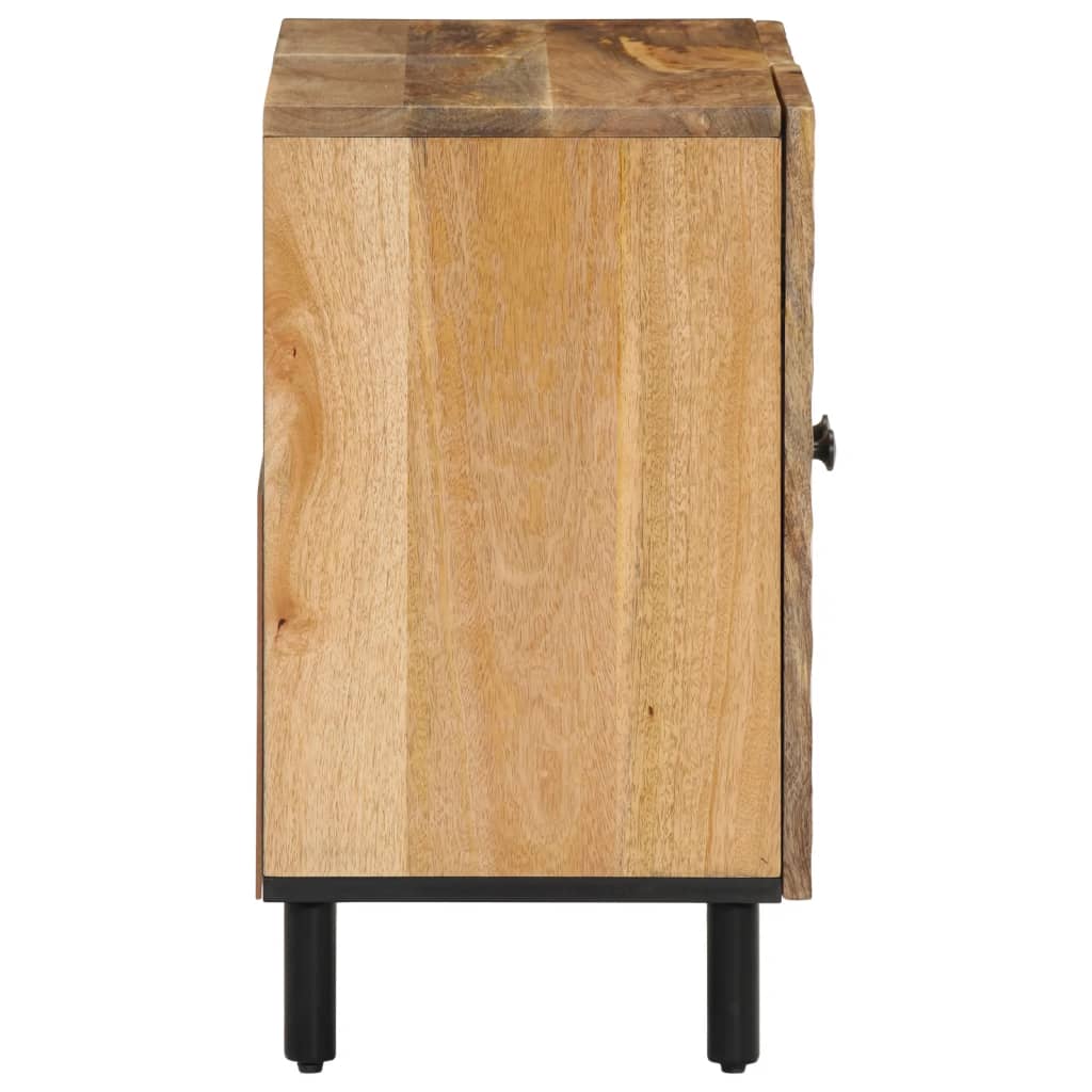 Mobile Lavabo da Bagno 62x33x58cm in Legno Massello di Mango 356910