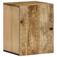 Mobile da Bagno a Parete 38x33x48 cm in Legno Massello di Mangocod mxl 89346