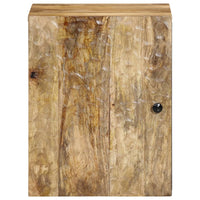 Mobile da Bagno a Parete 38x33x48 cm in Legno Massello di Mangocod mxl 89346