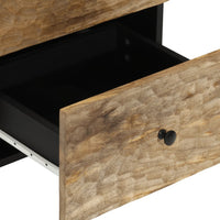 Credenza-Buffet-Armadio da cucina 40x33x75 cm in Legno Massello di Mango 371965