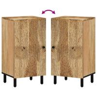 Credenza 40x33x75 cm in Legno Massello di Mango 356915