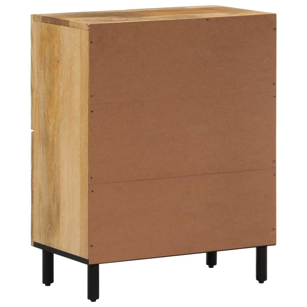 Credenza 60x33x75 cm in Legno Massello di Mango 356917