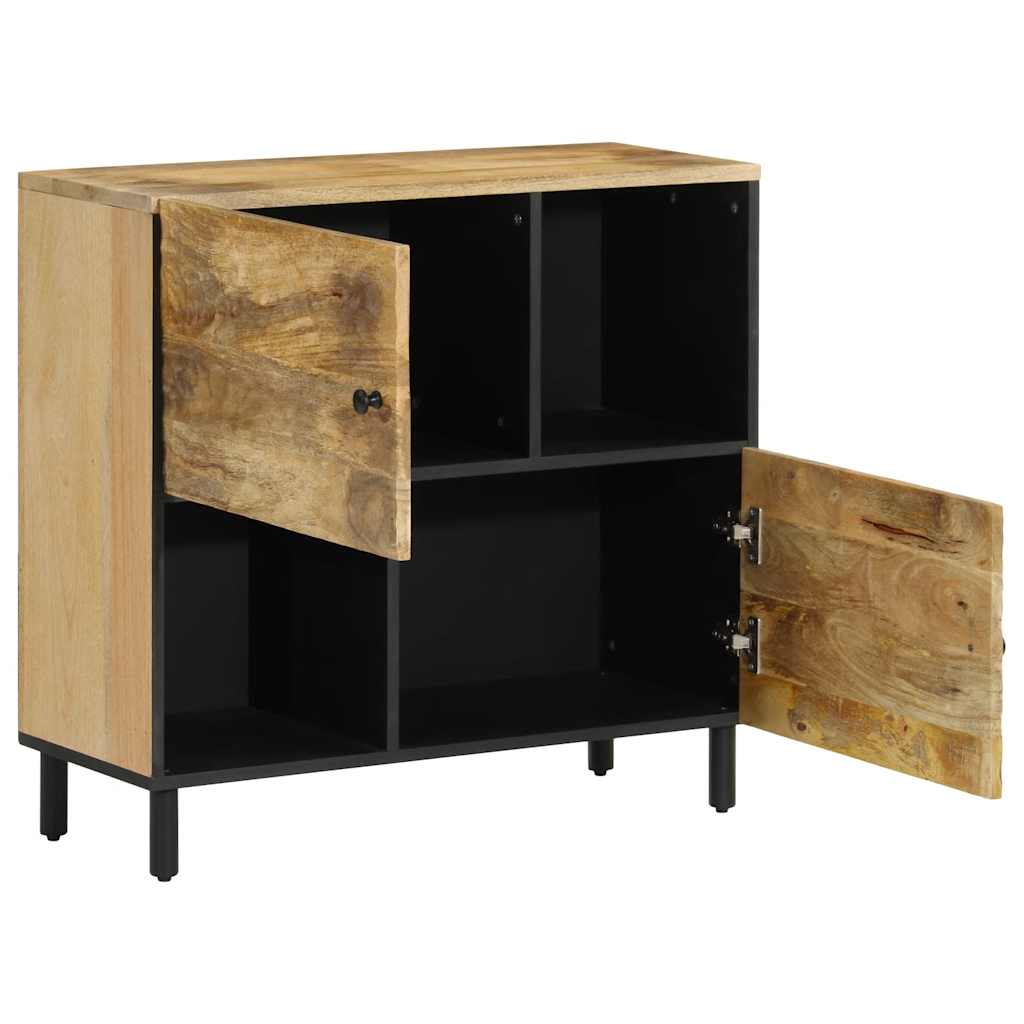 Credenza 80x33x75 cm in Legno Massello di Mangocod mxl 89626