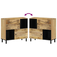 Credenza 80x33x75 cm in Legno Massello di Mango 356918