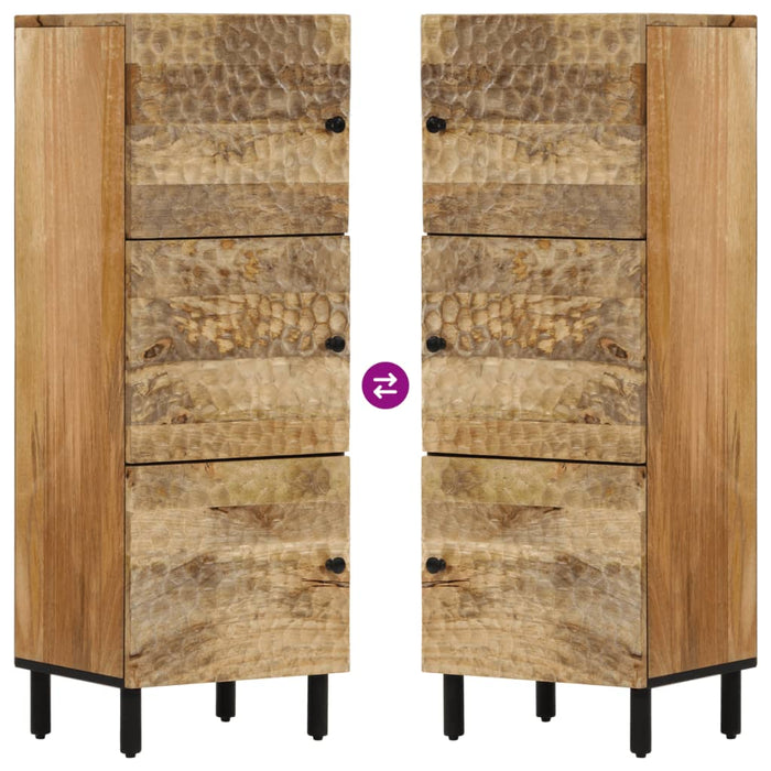 vidaXL Credenza 40x33x110 cm in Legno Massello di Mango