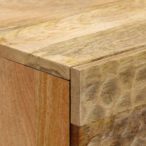 vidaXL Credenza 40x33x110 cm in Legno Massello di Mango