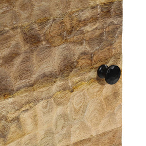 Credenza 40x33x110 cm in Legno Massello di Mango 356920