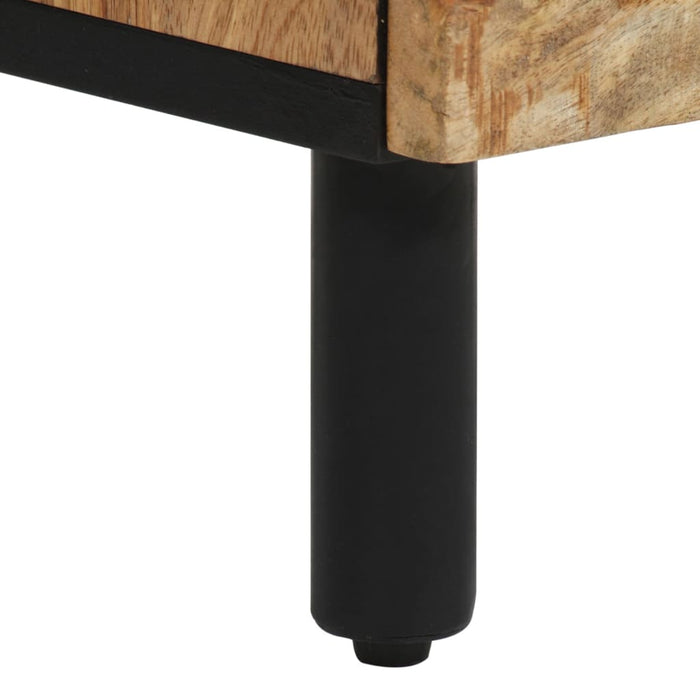 vidaXL Credenza 40x33x110 cm in Legno Massello di Mango