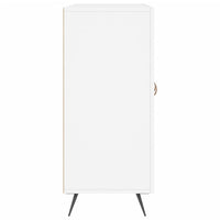 Credenza Bianca 90x34x80 cm in Legno Multistrato 828076
