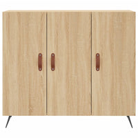 vidaXL Credenza Rovere Sonoma 90x34x80 cm in Legno Multistrato